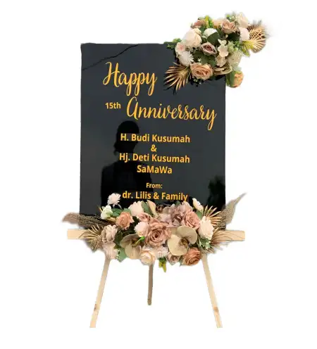 Papan Bunga Akrilik Sadasari