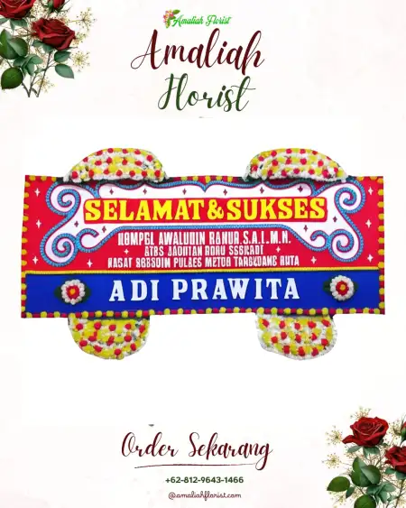 Papan Bunga Ucapan Selamat Sadasari